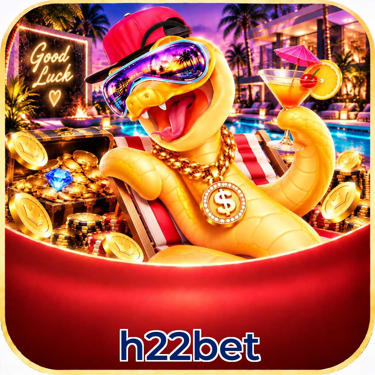 h22bet Telegram Stats